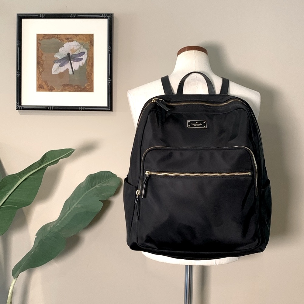 Kate Spade Black Backpack
